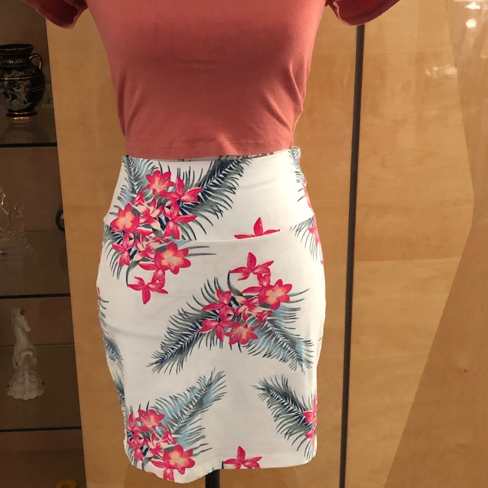 Form fitting Charlotte Russe skirts.